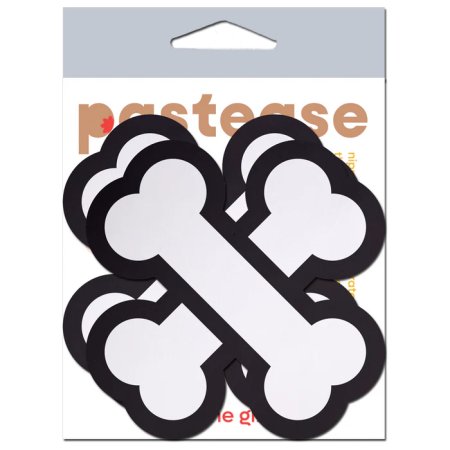 (image for) White Crossbone Breast Pasties