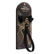 (image for) Temptasia Ardor - Silicone Collar & Leash - Black with Bow