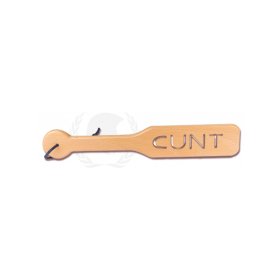 Zelkova Wood Paddle - CUNT Zelkova Wood Paddle - CUNT
