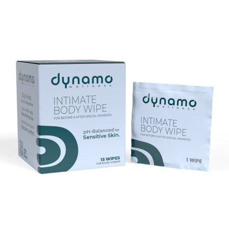(image for) Dynamo Wellness Intimate Body Wipe - 15 Pack