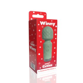 Screaming O Cuties Winny Vibrating Mini Wand - Sage Green Screaming O Cuties Winny Vibrating Mini Wand - Sage Green