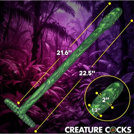 (image for) Slither Silicone Dildo 22.5"