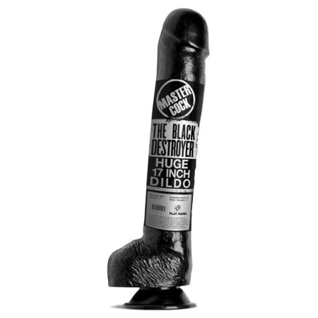(image for) The Black Destroyer Huge 17 Inch Dildo