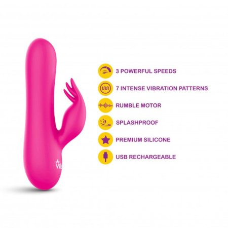 (image for) Freyja Mini G-Spot Rabbit Vibe w Tickler