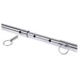 (image for) Steel Spreader Bar w Leather Cuffs Nickl