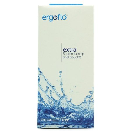 (image for) Ergoflo Extra 5" Tip Anal Douche/Blk