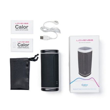 (image for) CALOR BY LOVENSE BLUETOOTH DEPTH CONTROLLED MALE MASTURBATOR