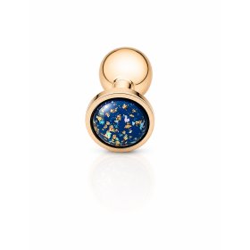 Custom Plug - GOLD LEAF - BLUE