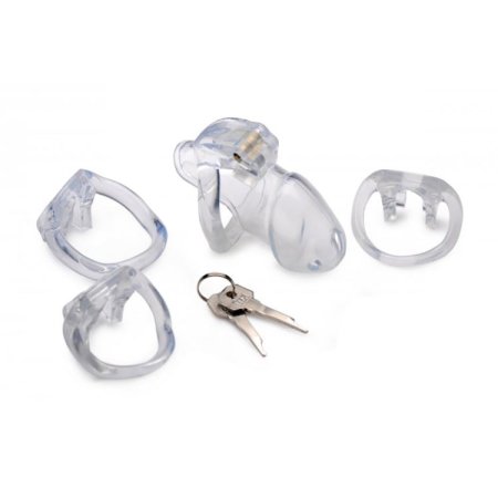(image for) Clear Captor Chastity Cage - Medium