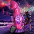 (image for) Xenox Vibrating Silicone Dildo With R/C