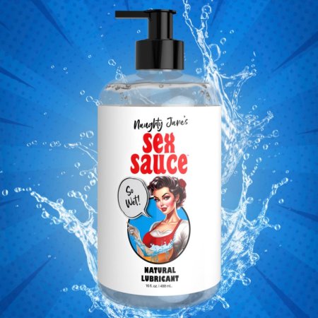(image for) Naughty Janes Sex Sauce Natural Lube 16oz