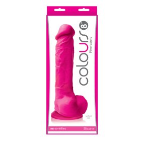 Colours Pleasures 8" Silicone - Pink Colours Pleasures 8" Silicone - Pink