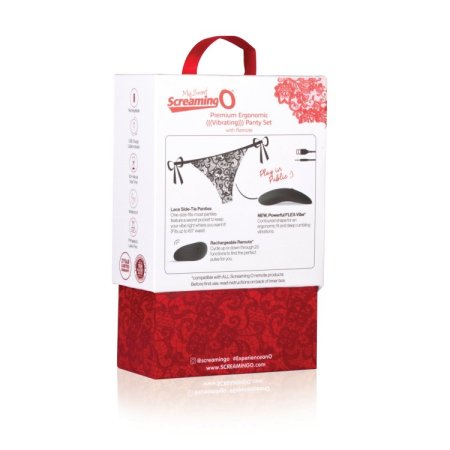 (image for) Premium Ergonomic Remote Panty Set - Black