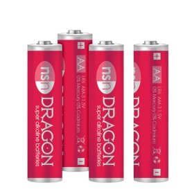Dragon 4 pk Alkaline AA Dragon 4 pk Alkaline AA