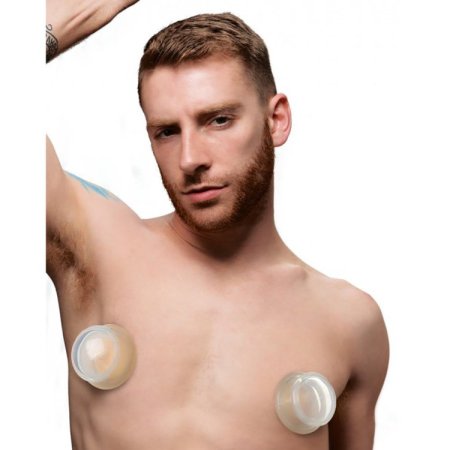 (image for) Clear Plunger Silicone Nipple Suckers Large