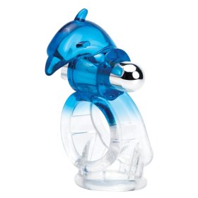 WET DREAMS - DREAM BOY - DIZZY DOLPHIN JELLY COCK & BALL SLING 10 FREQ BULLET GRADIENT COLOR BLUE WET DREAMS - DREAM BOY - DIZZY DOLPHIN JELLY COCK & BALL SLING 10 FREQ BULLET GRADIENT COLOR BLUE
