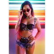 (image for) Not Your Bitch Lace Bra & Cutout Panty Set