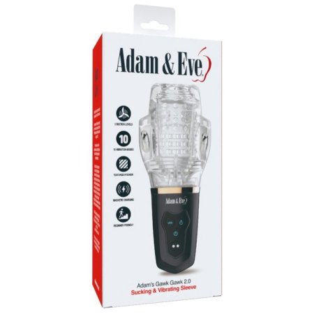(image for) Adam & Eve Adam's Gawk Gawk 2.0 Sucking & Vibrating Sleeve