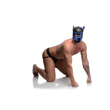 (image for) Spike Neoprene Puppy Hood - Blue