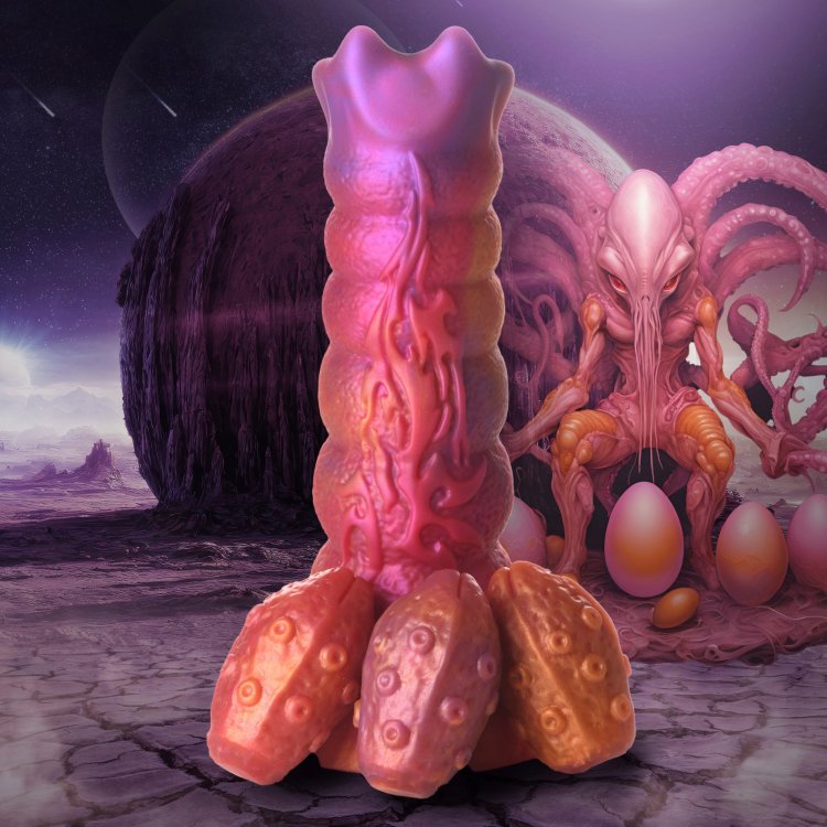 (image for) Nymphoid Ovipositor Silicone Dildo