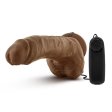 (image for) Coverboy - The Boxer - 9" Vibrating Realistic Cock - Mocha