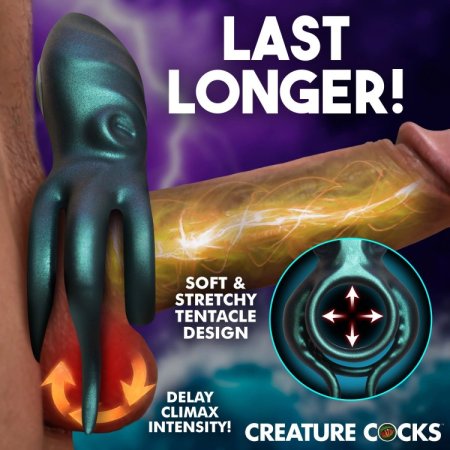 (image for) Octo Grip Vibrating Silicone Cock Ring