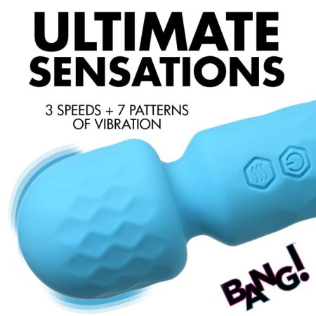 (image for) 10X Mini Silicone Wand - Blue