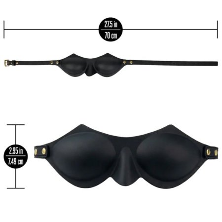 (image for) Temptasia Ardor - Silicone Blindfold - Black
