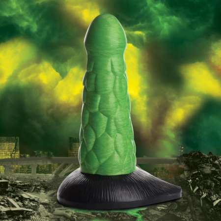 (image for) Radioactive Reptile Thick Scaly Dildo *