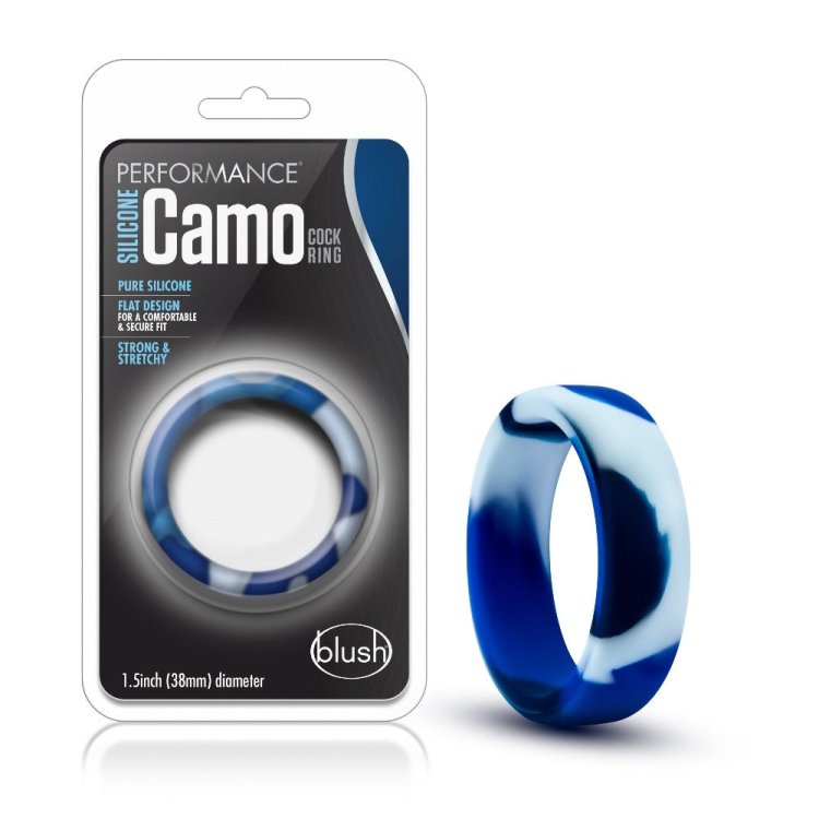 (image for) Performance Silic Camo C Ring -Blue Camo