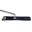 (image for) Steel Spreader Bar w Leather Cuffs Nickl