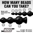 (image for) Hosed 19" Graduated Beaded Anal Snake