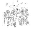 (image for) Bachelorette Party Colouring Book *