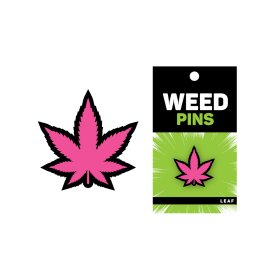 Enamel Pin: Pink Leaf Enamel Pin: Pink Leaf