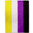 (image for) Non-Binary Polar Fleece Blanket 50"x60"
