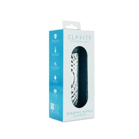 (image for) Clarity - Glass Dildo - Seraphic Ripple