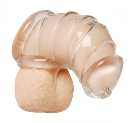 (image for) Detained Soft Body Chastity Cage - Clear