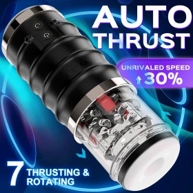 Warrior - Auto Thrusting Stroker - Black Warrior - Auto Thrusting Stroker - Black