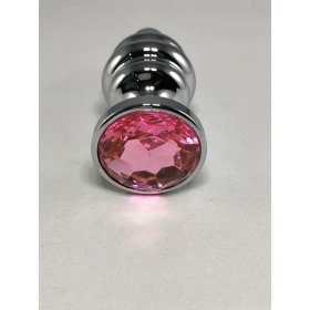 Thread Anal Plug: Large w/ Pink Thread Anal Plug: Large w/ Pink
