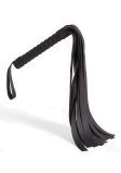 (image for) Black Faux Leather Flogger