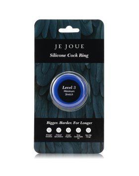 Blue Silicone C-Ring - Minimum Stretch Blue Silicone C-Ring - Minimum Stretch