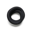 (image for) Silicone Hefty Wrap Ring - 9" (229 mm) - Black