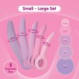 (image for) Curved Dilators - 5pc Set Small - Large