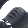 (image for) 10X Mighty Rider Vibrating Strapless Strap-on - Black