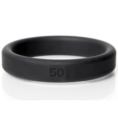 (image for) BoneYard Silicone Ring 2"/50mm - Black