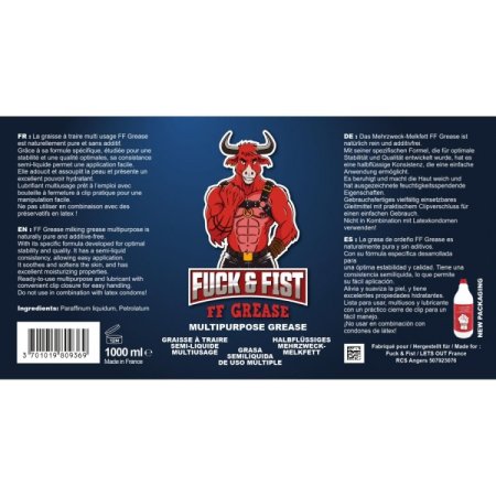 (image for) Fuck & Fist - FF Grease 1000ml / 33.82oz
