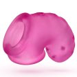 (image for) AIRLOCK, air-lite vented chastity, PINK ICE