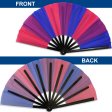 (image for) Bisexual Pride X-Large Hand Fan