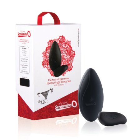 (image for) Premium Ergonomic Remote Panty Set - Black