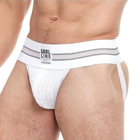 (image for) GOAL LINE Class Jockstrap - WHITE SM